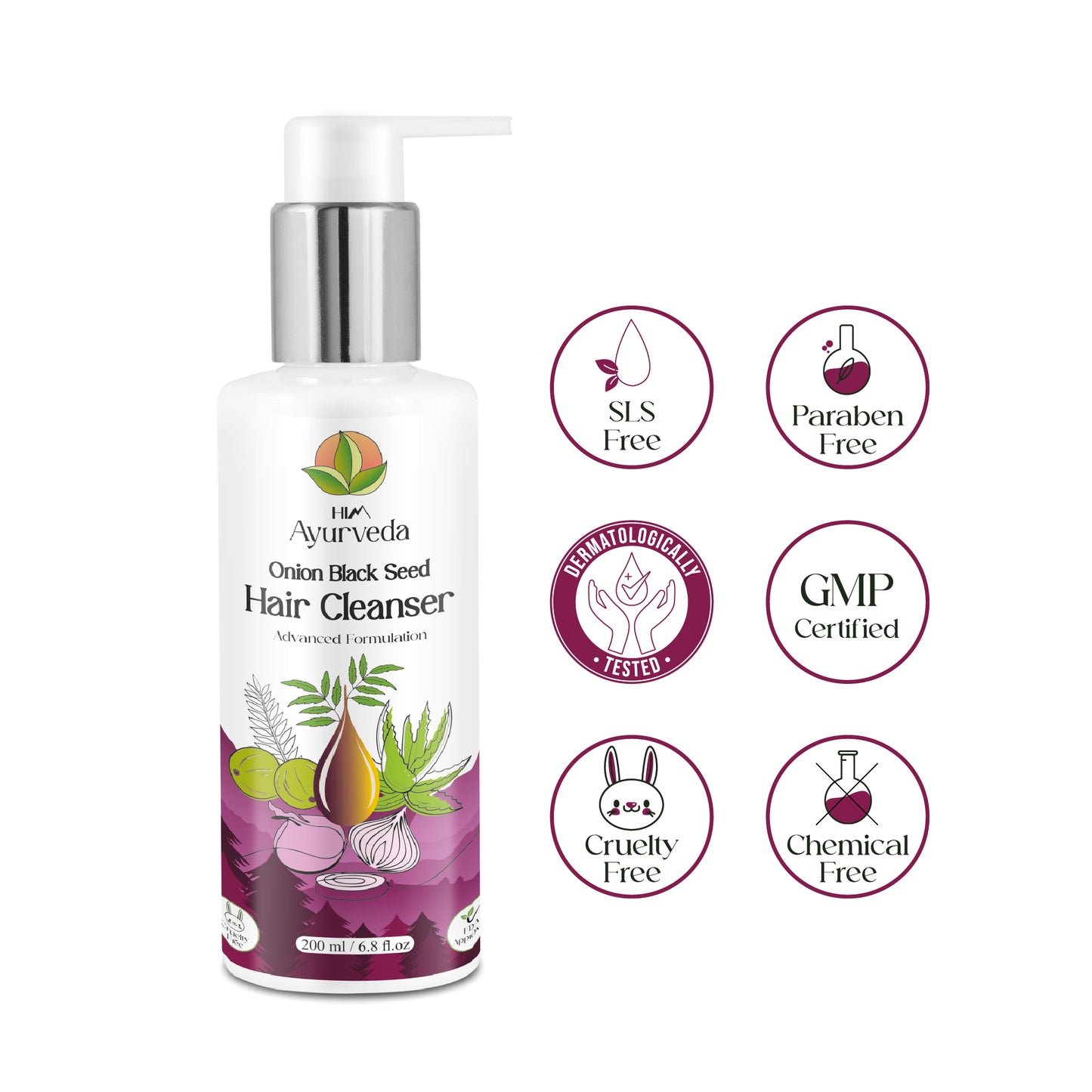 Onion Black Seed Cleanser & Conditioner