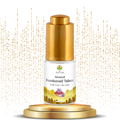 Advanced 24K Gold Ayurvedic Kumkumadi Oil (Tailam)