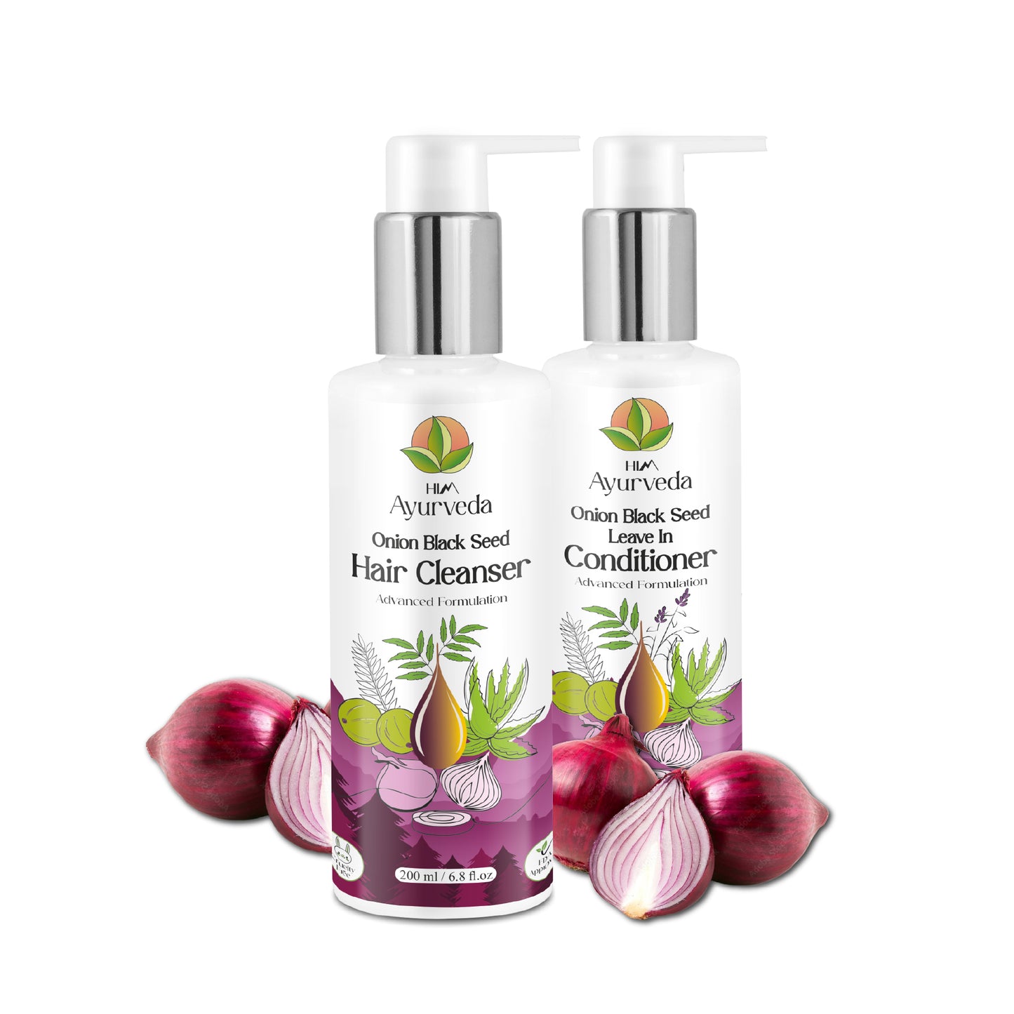 Onion Black Seed Cleanser & Conditioner