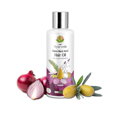 Onion Black Seed Natural and Ayurvedic Hair Oil