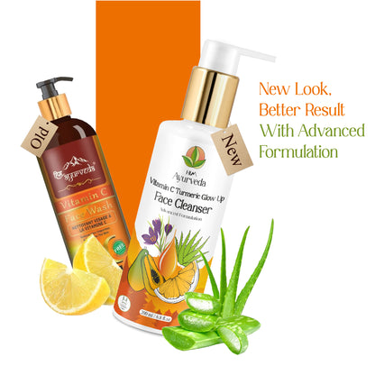 Vitamin C Turmeric Glow up Face Cleanser (Face wash)