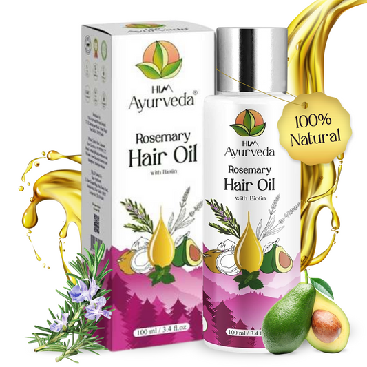 Rosemary Hair Oil | Best Hair Fall Control & Scalp Nourishment | Strengthens & Thickens Hair |