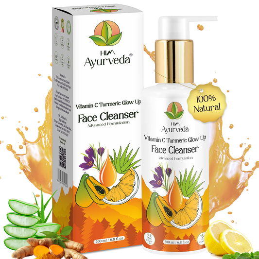 Vitamin C Turmeric Brightening Face Wash | Removes Dark Spots & Hyperpigmentation|
