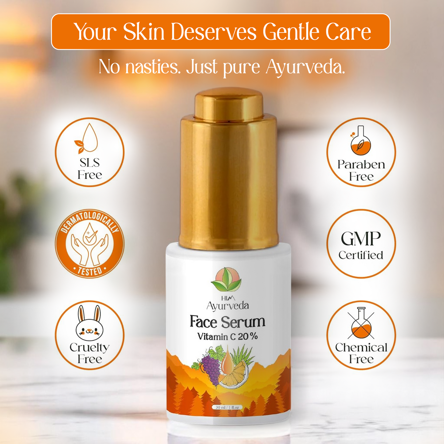Advanced 20% Vitamin C Brightening Serum|Glowing & Brightening Skin|